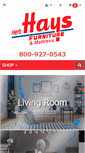 Mobile Screenshot of haysfurniture.com